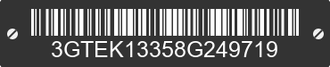 2008 GMC Sierra 3GTEK13358G249719 VIN decoded