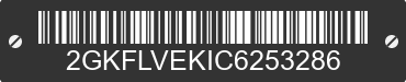 2012 GMC Terrain 2GKFLVEKIC6253286 VIN decoded