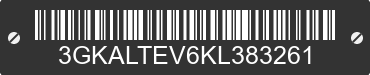 2019 GMC Terrain 3GKALTEV6KL383261 VIN decoded