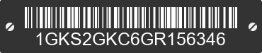 2016 GMC Yukon XL 1GKS2GKC6GR156346 VIN decoded