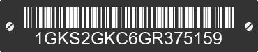 2016 GMC Yukon XL 1GKS2GKC6GR375159 VIN decoded
