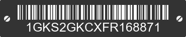 2015 GMC Yukon XL 1GKS2GKCXFR168871 VIN decoded