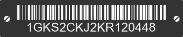 2019 GMC Yukon 1GKS2CKJ2KR120448 VIN decoded