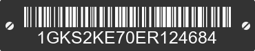 2014 GMC Yukon 1GKS2KE70ER124684 VIN decoded