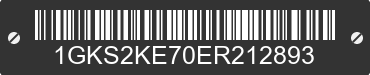2014 GMC Yukon 1GKS2KE70ER212893 VIN decoded