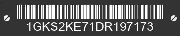 2013 GMC Yukon 1GKS2KE71DR197173 VIN decoded
