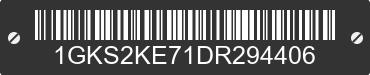 2013 GMC Yukon 1GKS2KE71DR294406 VIN decoded