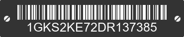 2013 GMC Yukon 1GKS2KE72DR137385 VIN decoded