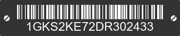 2013 GMC Yukon 1GKS2KE72DR302433 VIN decoded