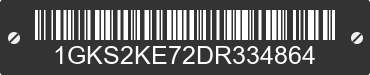 2013 GMC Yukon 1GKS2KE72DR334864 VIN decoded