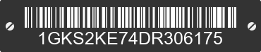 2013 GMC Yukon 1GKS2KE74DR306175 VIN decoded