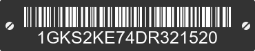 2013 GMC Yukon 1GKS2KE74DR321520 VIN decoded