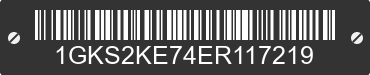 2014 GMC Yukon 1GKS2KE74ER117219 VIN decoded
