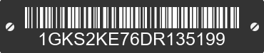 2013 GMC Yukon 1GKS2KE76DR135199 VIN decoded