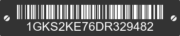 2013 GMC Yukon 1GKS2KE76DR329482 VIN decoded