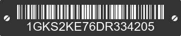 2013 GMC Yukon 1GKS2KE76DR334205 VIN decoded