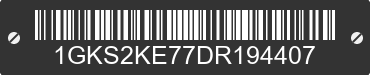 2013 GMC Yukon 1GKS2KE77DR194407 VIN decoded