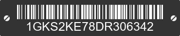 2013 GMC Yukon 1GKS2KE78DR306342 VIN decoded