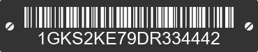 2013 GMC Yukon 1GKS2KE79DR334442 VIN decoded