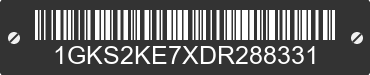 2013 GMC Yukon 1GKS2KE7XDR288331 VIN decoded