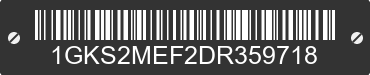 2013 GMC Yukon 1GKS2MEF2DR359718 VIN decoded
