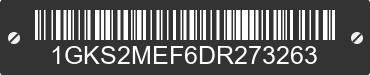 2013 GMC Yukon 1GKS2MEF6DR273263 VIN decoded