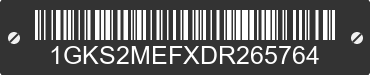 2013 GMC Yukon 1GKS2MEFXDR265764 VIN decoded