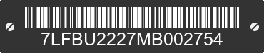 2021 GPS TRAILERS GPS Trailers 7LFBU2227MB002754 VIN decoded