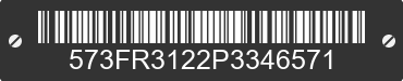 2023 GRAND DESIGN RECREATIONAL GRAND DESIGN RECREATIONAL 573FR3122P3346571 VIN decoded