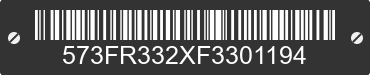 2015 GRAND DESIGN RECREATIONAL GRAND DESIGN RECREATIONAL 573FR332XF3301194 VIN decoded