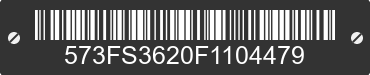 2015 GRAND DESIGN RECREATIONAL GRAND DESIGN RECREATIONAL 573FS3620F1104479 VIN decoded