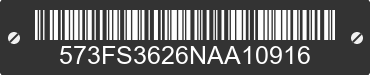 2022 GRAND DESIGN RECREATIONAL GRAND DESIGN RECREATIONAL 573FS3626NAA10916 VIN decoded