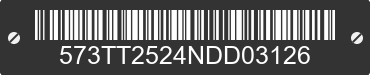 2022 GRAND DESIGN RECREATIONAL GRAND DESIGN RECREATIONAL 573TT2524NDD03126 VIN decoded