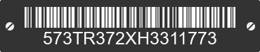 2017 GRAND DESIGN RECREATIONAL Reflection 573TR372XH3311773 VIN decoded