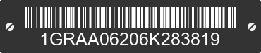 2006 GREAT DANE TRAILERS Great Dane Trailers 1GRAA06206K283819 VIN decoded