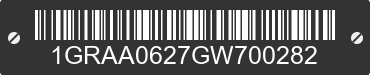 2016 GREAT DANE TRAILERS Great Dane Trailers 1GRAA0627GW700282 VIN decoded
