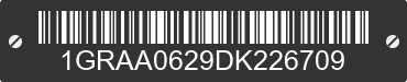 2013 GREAT DANE TRAILERS Great Dane Trailers 1GRAA0629DK226709 VIN decoded