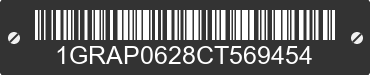 2012 GREAT DANE TRAILERS Great Dane Trailers 1GRAP0628CT569454 VIN decoded