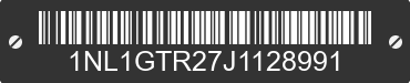 2018 GULF STREAM COACH, INC. Gulf Stream Coach, Inc. 1NL1GTR27J1128991 VIN decoded