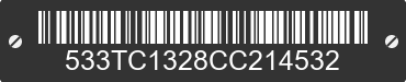 2012 H & H TRAILERS H & H Trailers 533TC1328CC214532 VIN decoded