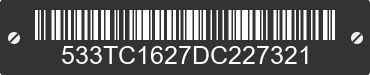 2013 H & H TRAILERS H & H Trailers 533TC1627DC227321 VIN decoded
