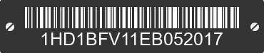 2014 HARLEY-DAVIDSON Breakout 1HD1BFV11EB052017 VIN decoded
