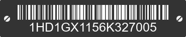 2006 HARLEY-DAVIDSON Dyna Street Bob 1HD1GX1156K327005 VIN decoded