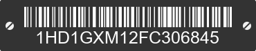 2015 HARLEY-DAVIDSON Dyna Street Bob 1HD1GXM12FC306845 VIN decoded