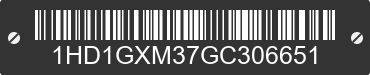 2016 HARLEY-DAVIDSON Dyna Street Bob 1HD1GXM37GC306651 VIN decoded