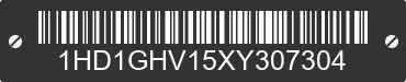 1999 HARLEY-DAVIDSON Dyna Super Glide 1HD1GHV15XY307304 VIN decoded