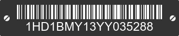 2000 HARLEY-DAVIDSON Fat Boy 1HD1BMY13YY035288 VIN decoded