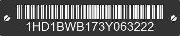 2003 HARLEY-DAVIDSON Heritage Softail Classic 1HD1BWB173Y063222 VIN decoded