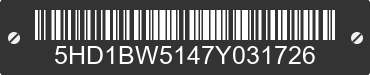 2007 HARLEY-DAVIDSON Heritage Softail Classic 5HD1BW5147Y031726 VIN decoded