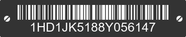 2008 HARLEY-DAVIDSON Rocker C 1HD1JK5188Y056147 VIN decoded